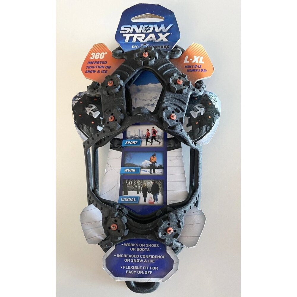 *Snow Trax Ice by Yaktrax Traction Gear for Shoes and Boots - NWT - M8-12/W9.5